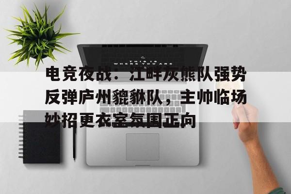 爱游戏APP-电竞夜战：江畔灰熊队强势反弹庐州貔貅队，主帅临场妙招更衣室氛围正向的简单介绍